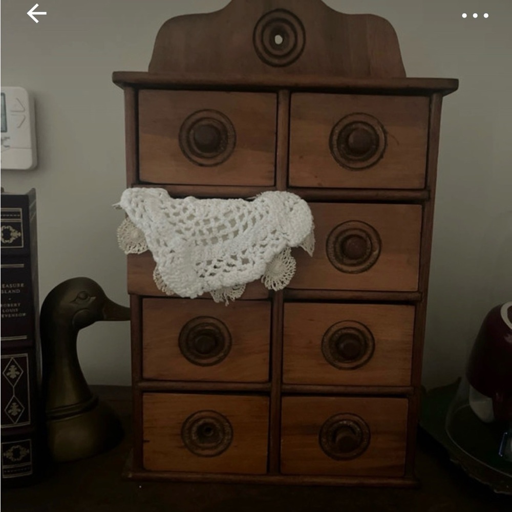 Vintage apothecary cabinet